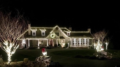 Example of Christmas Lights Photo