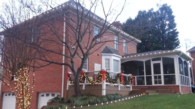 Example of Christmas Lights Photo